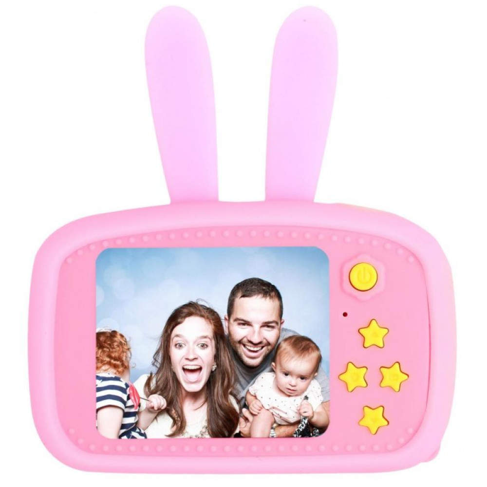Інтерактивна іграшка XoKo Rabbit Цифровий дитячий фотоапарат рожев (KVR-010-PN)