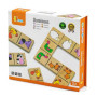 Настільна гра Viga Toys Доміно з звірятами (59622)