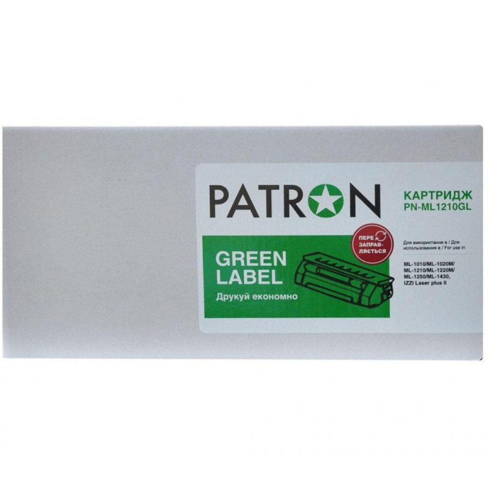 Картридж Patron SAMSUNG ML-1210D3 GREEN Label (PN-ML1210GL)