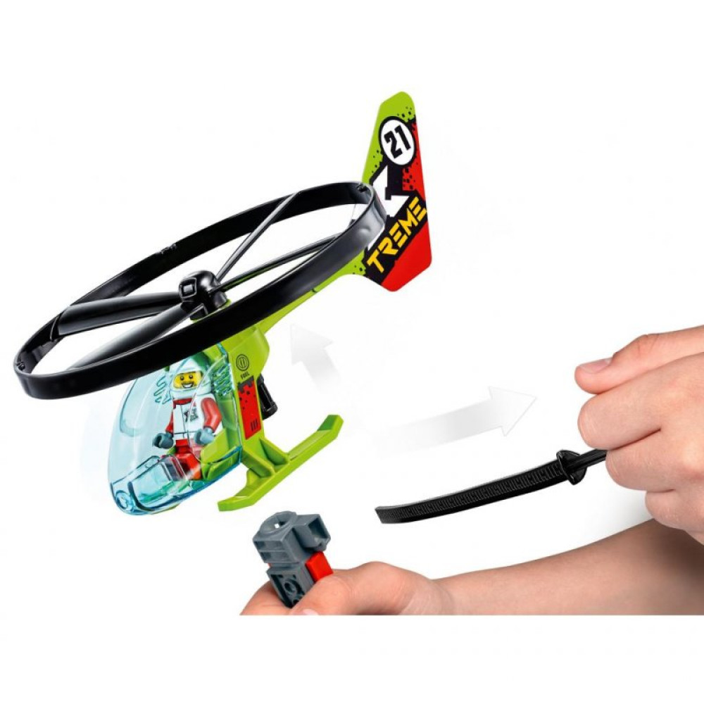 Конструктор LEGO City Повітряна гонка 140 деталей (60260)