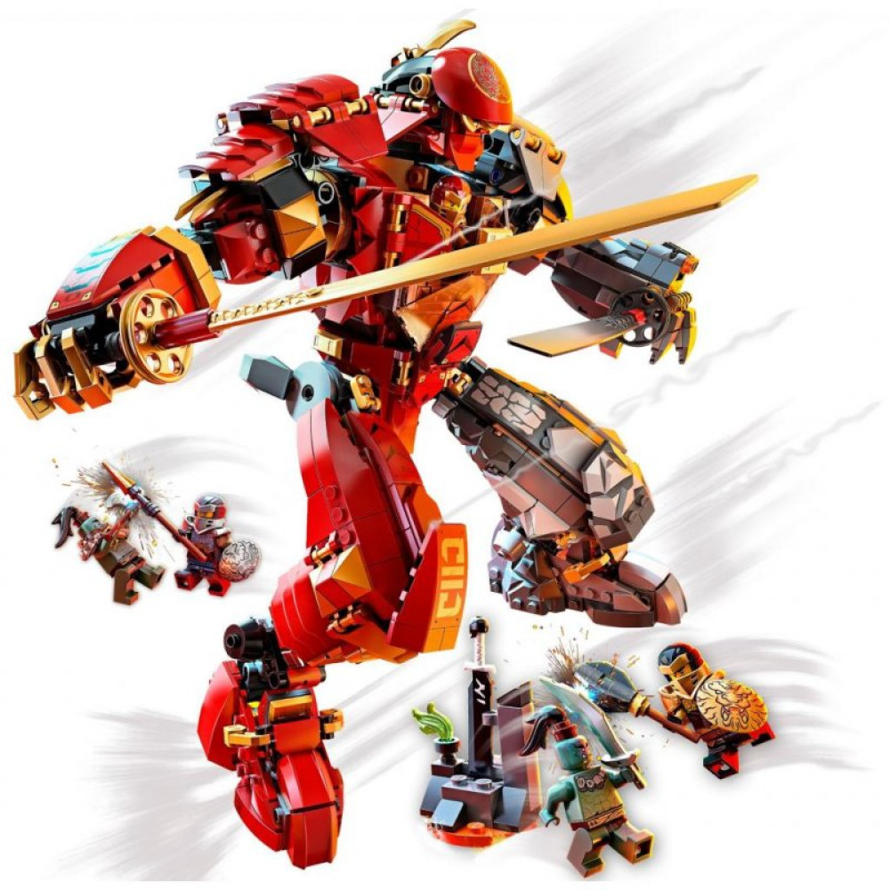 Конструктор LEGO Ninjago Кам'яний робот вогню 968 деталей (71720)