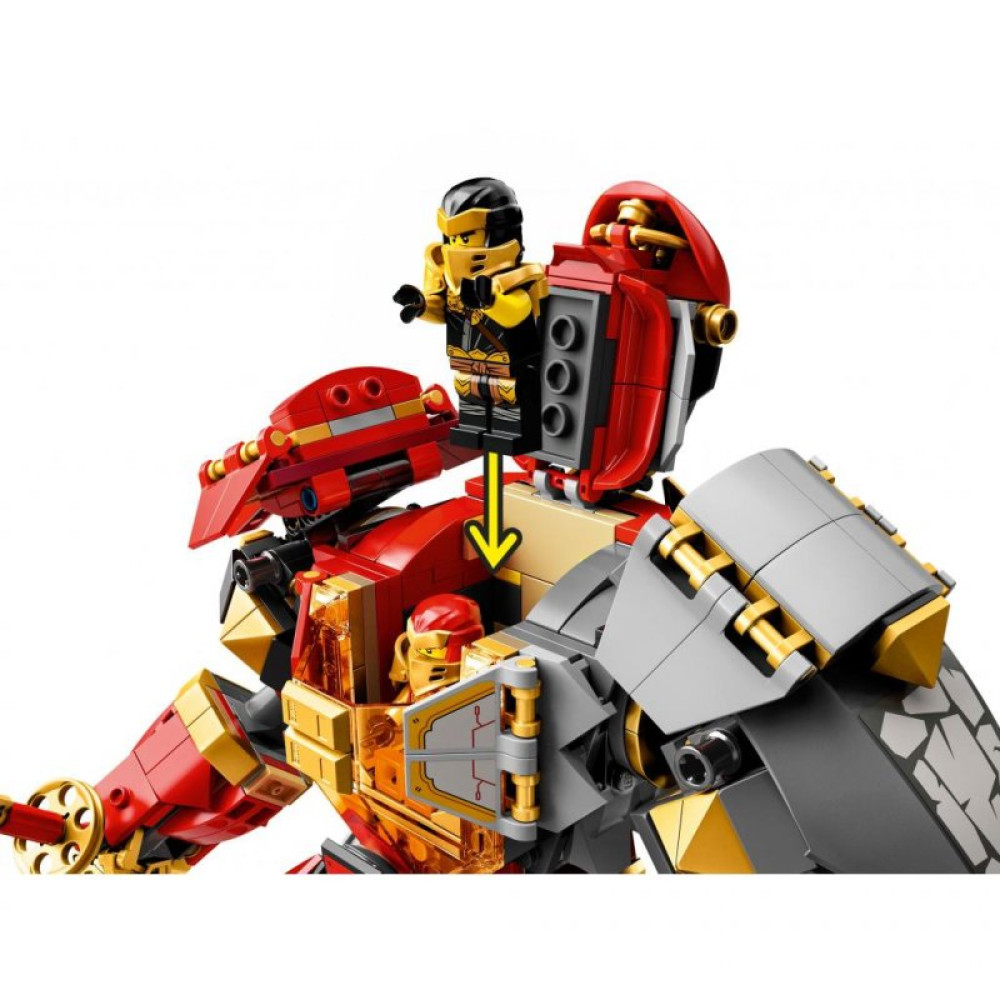 Конструктор LEGO Ninjago Кам'яний робот вогню 968 деталей (71720)
