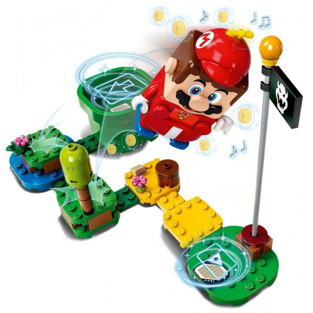 Конструктор LEGO Super Mario Марио-вертолет набор усилений 13 деталей (71371)