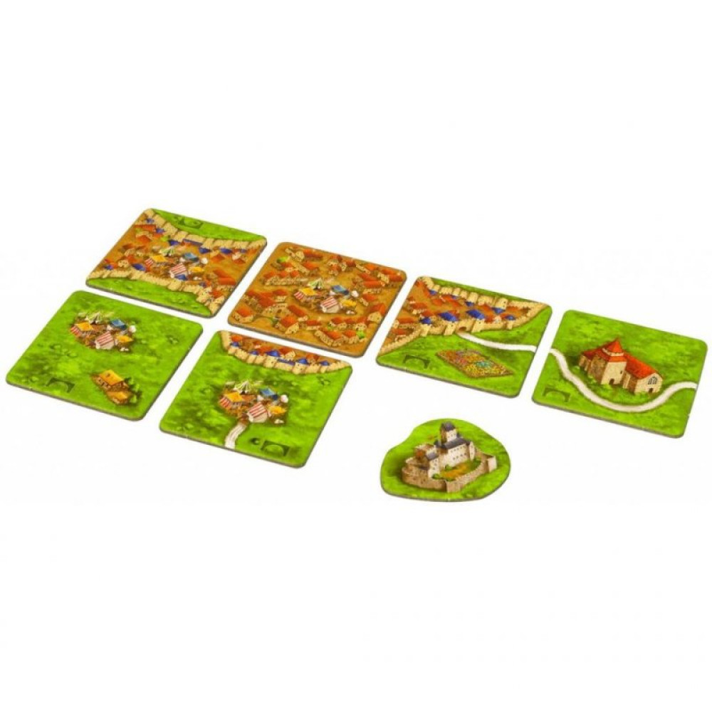 Настольная игра Hobby World Каркассон: Мосты, замки и базары (дополнение 8) (915224)