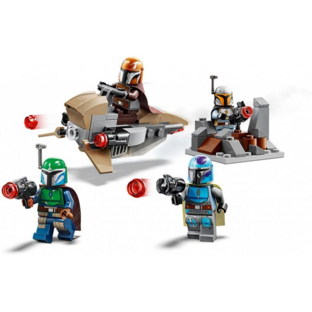 Конструктор LEGO Star Wars Боевой набор: мандалорцы 102 детали (75267)
