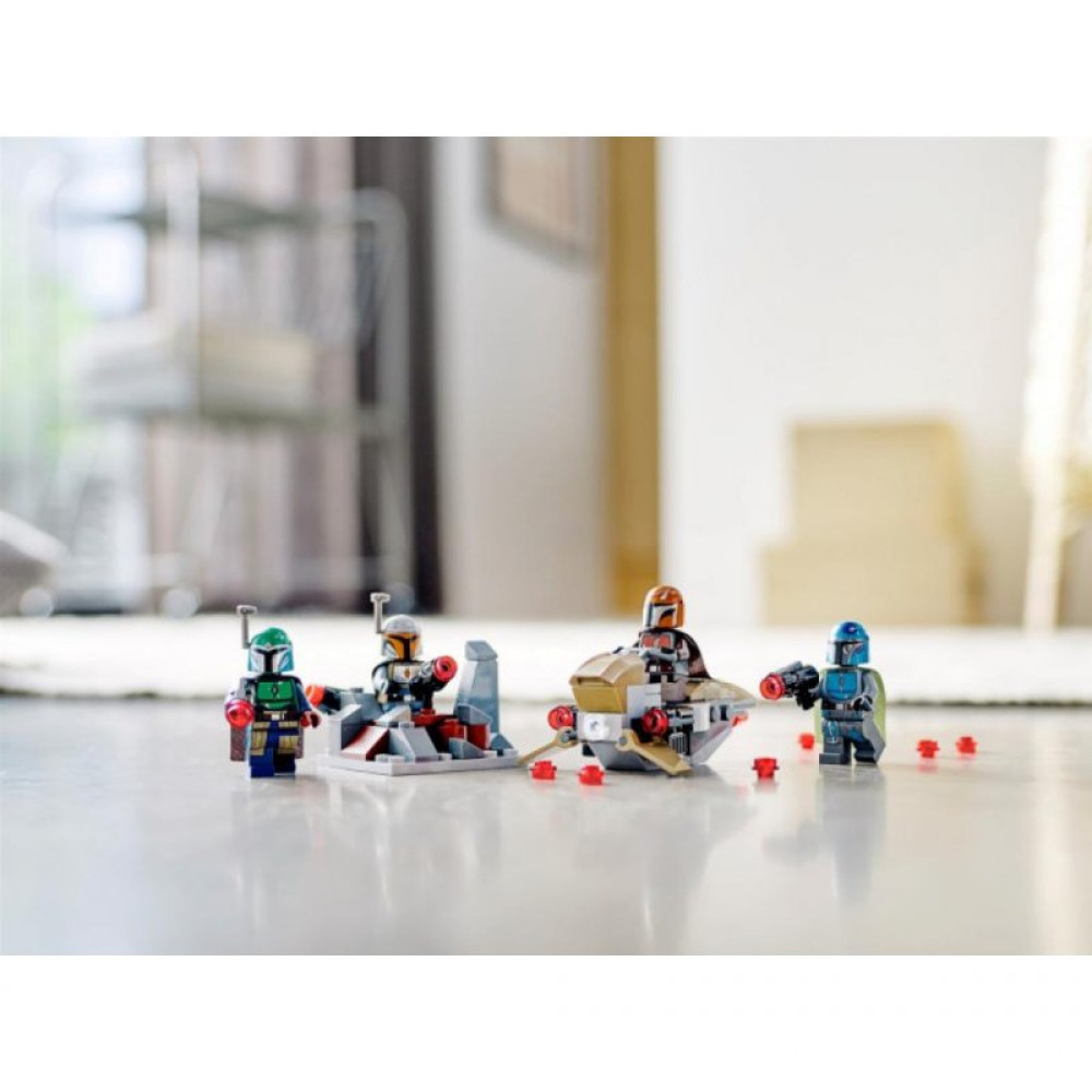 Конструктор LEGO Star Wars Боевой набор: мандалорцы 102 детали (75267)