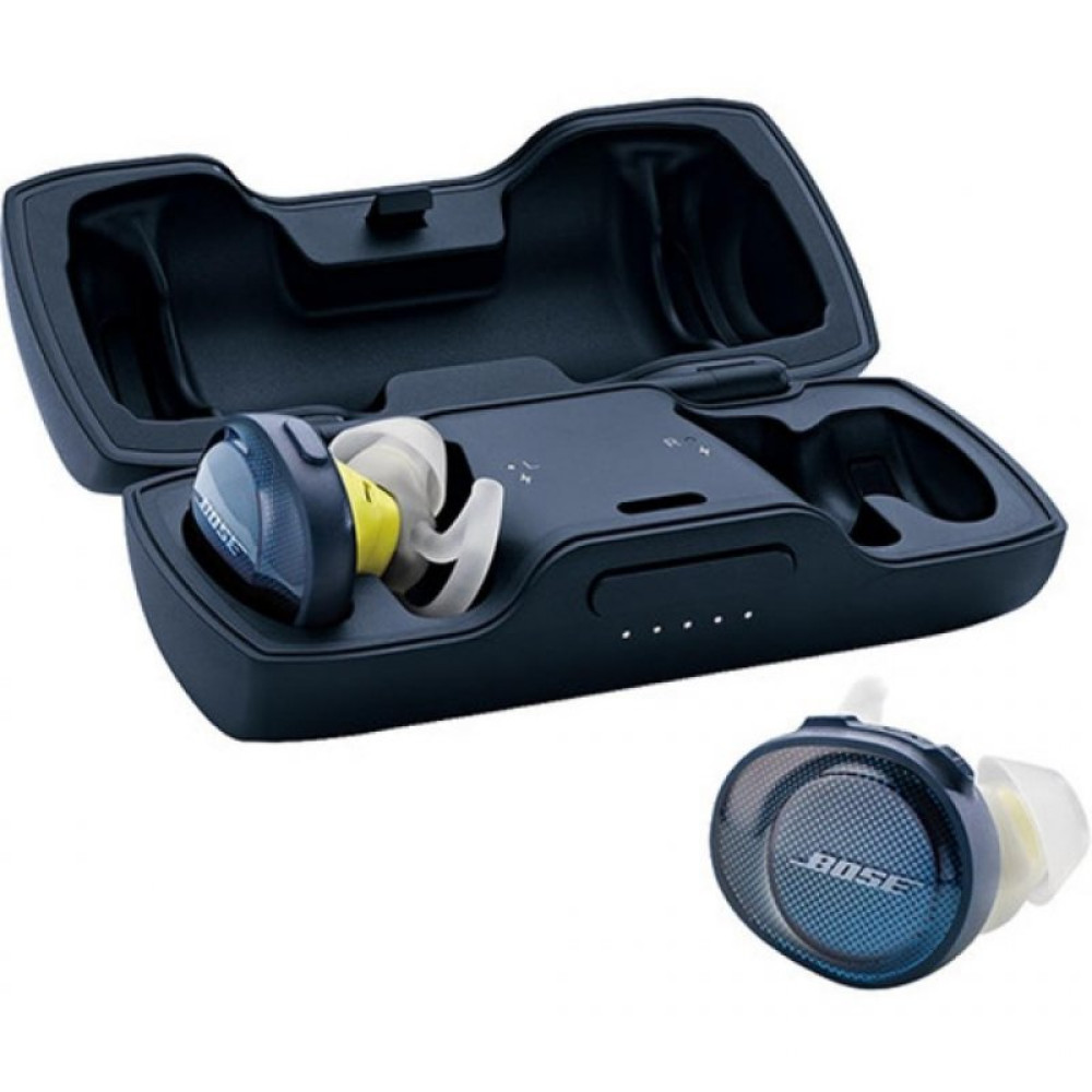 Наушники Bose SoundSport Free Wireless Headphones Blue/Yellow (774373-0020)