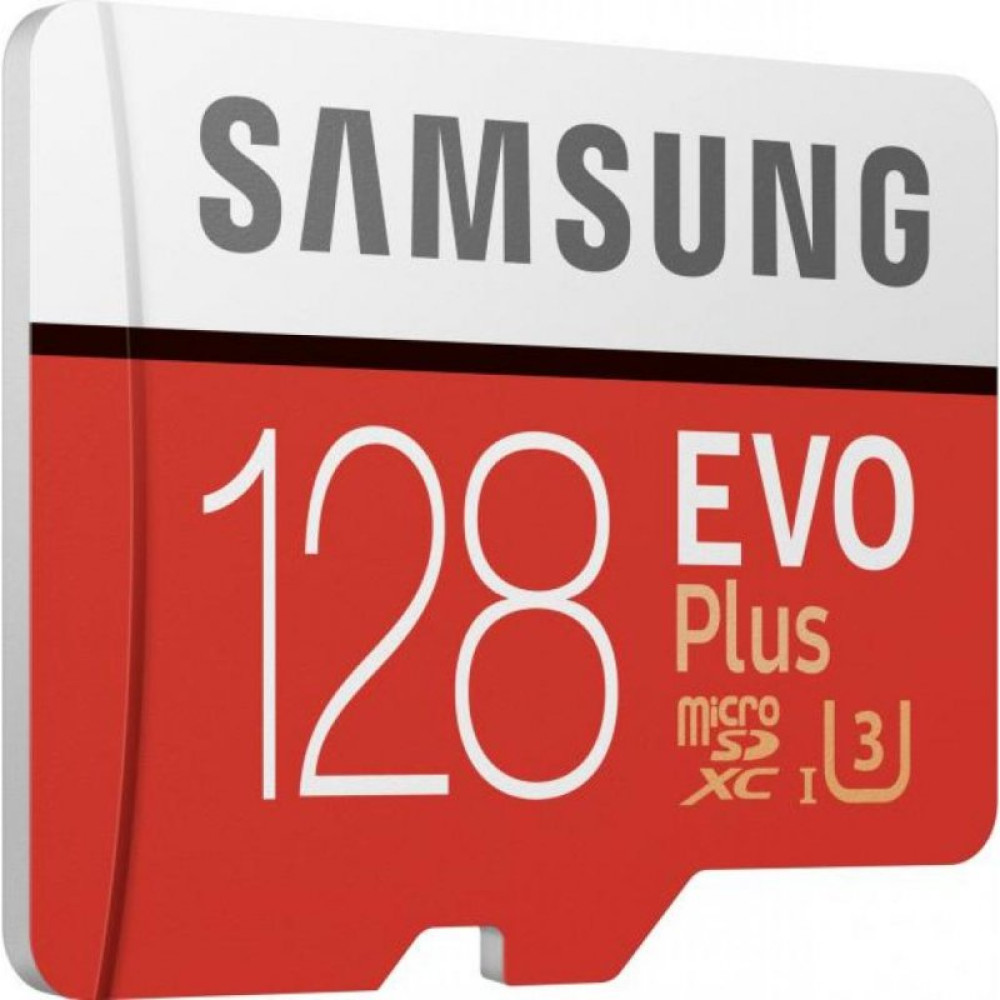 Карта памяти Samsung 128GB microSDXC class 10 UHS-I EVO Plus (MB-MC128HA/RU)