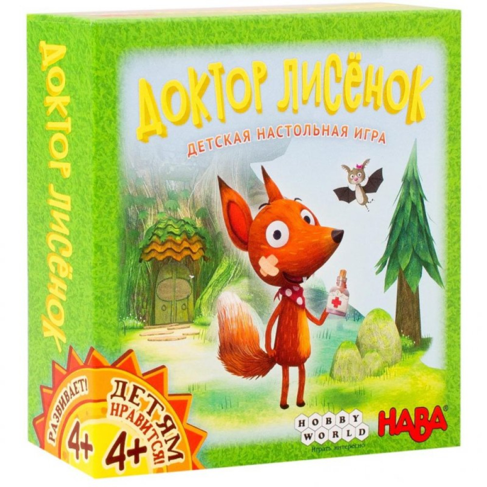 Настільна гра Hobby World Доктор Лисеня 4+ (915130)
