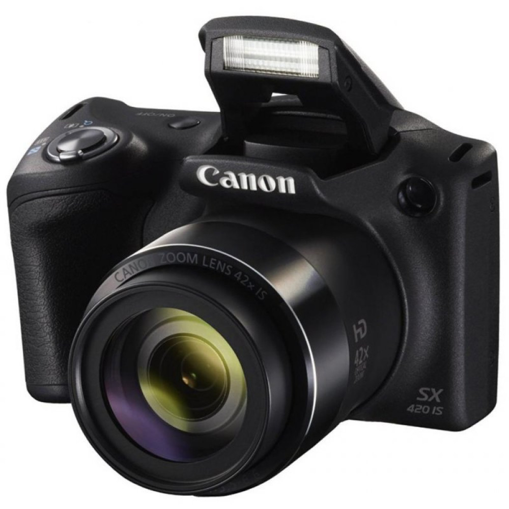 Цифровий фотоапарат Canon PowerShot SX420 IS Black (1068C012)