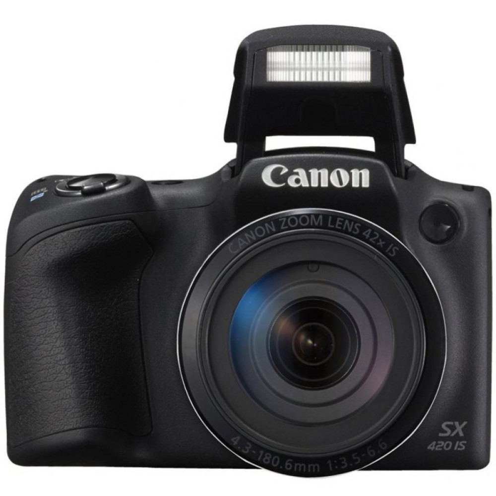 Цифровий фотоапарат Canon PowerShot SX420 IS Black (1068C012)