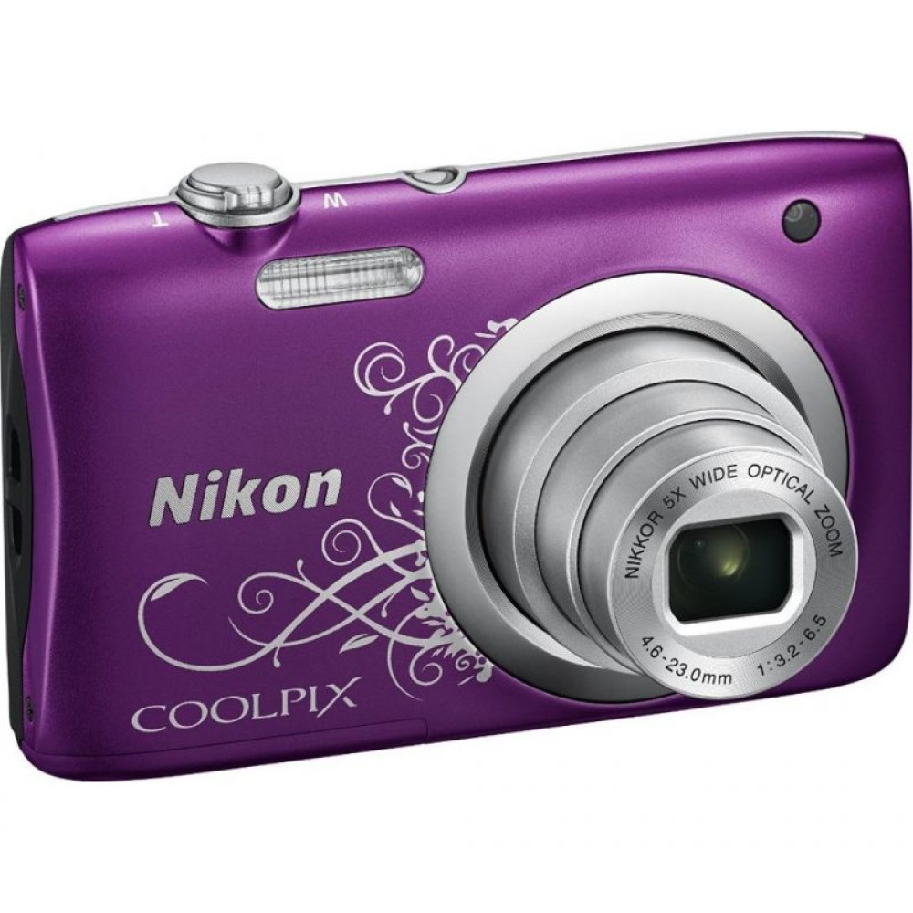 Цифровий фотоапарат Nikon Coolpix A100 Purple Lineart (VNA974E1)