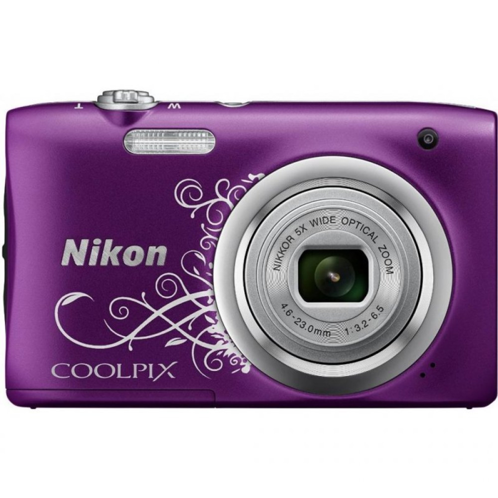 Цифровий фотоапарат Nikon Coolpix A100 Purple Lineart (VNA974E1)