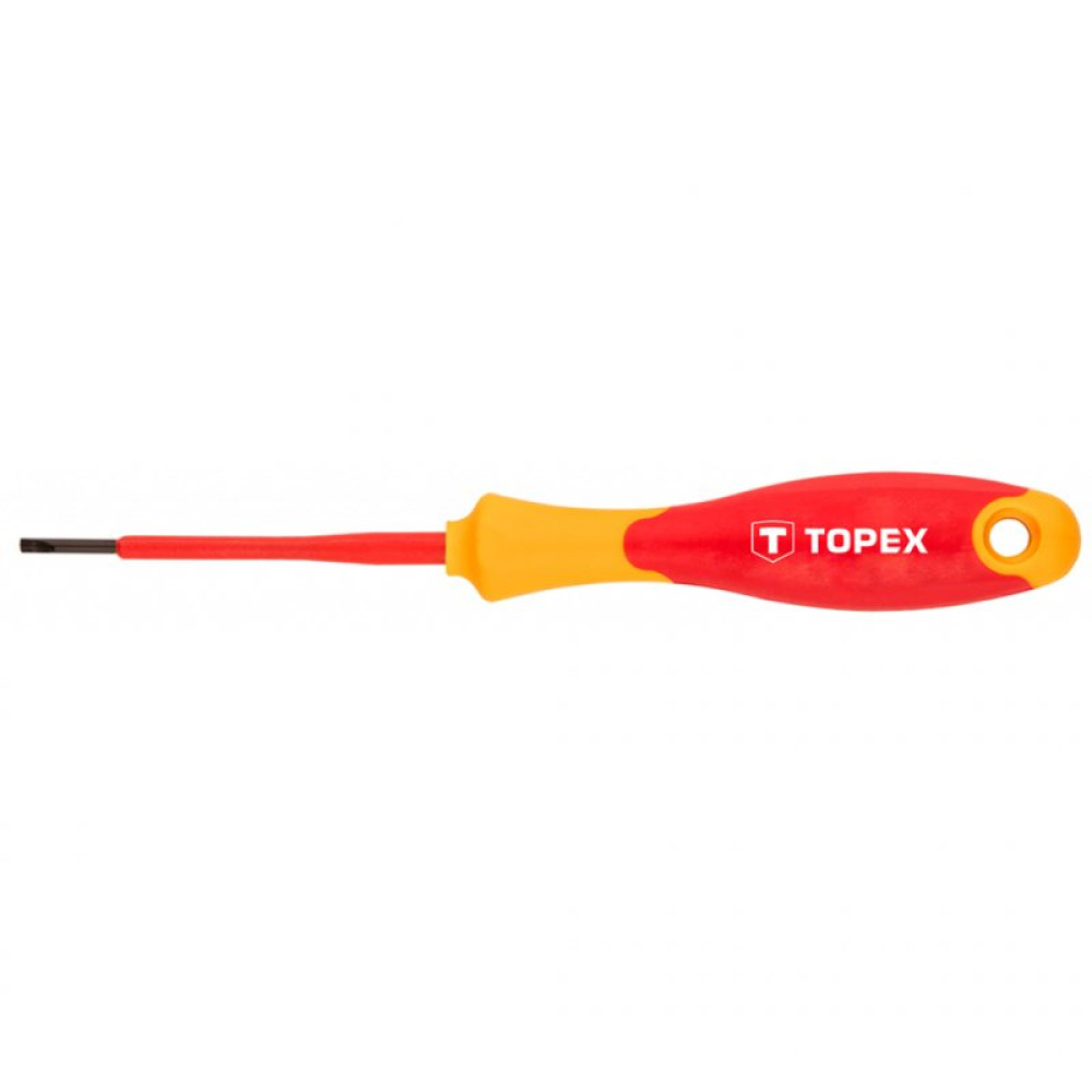 Викрутка Topex шліцева 1000В, 6.5 x 150 мм, , CrMo (39D474)