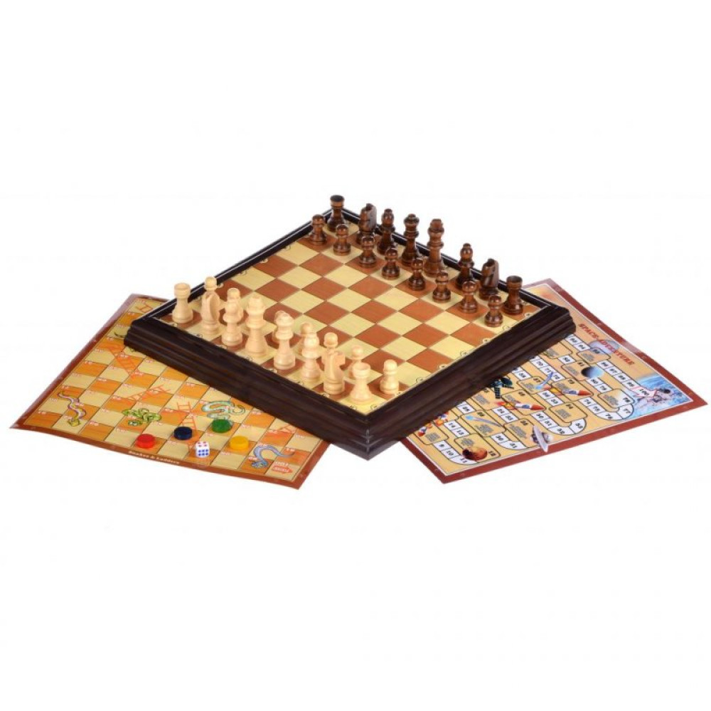 Настільна гра Same Toy Шахматы 3 в 1 (518Ut)