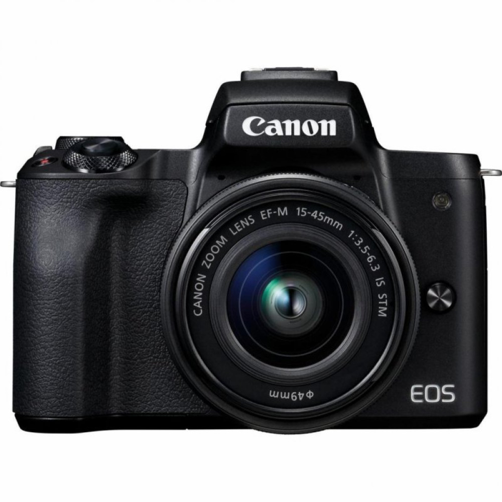 Цифровий фотоапарат Canon EOS M50 15-45 IS STM + 55-200 IS STM kit black (2680C054)