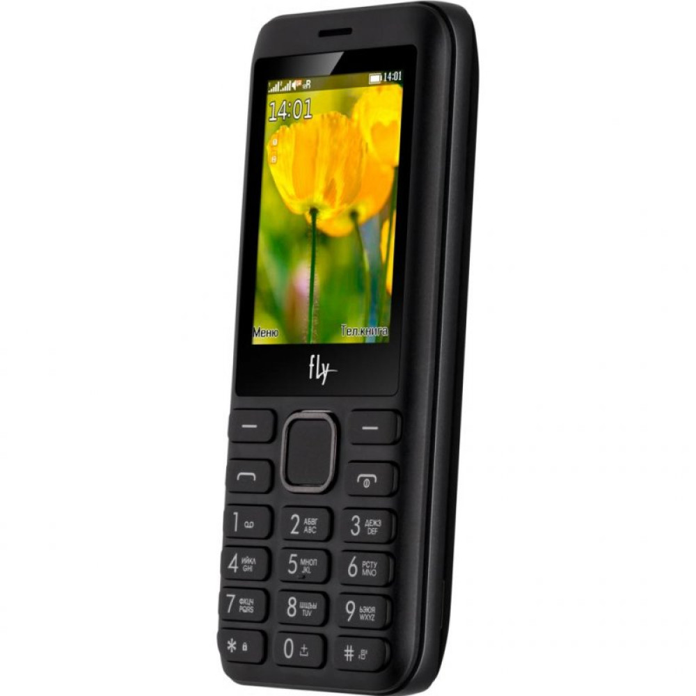 Мобільний телефон Fly FF249 Black-Grey
