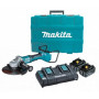 Шліфувальна машина Makita LXT, 18В + 5Аг х 2шт, DC18RD, 230мм (DGA900PT2)