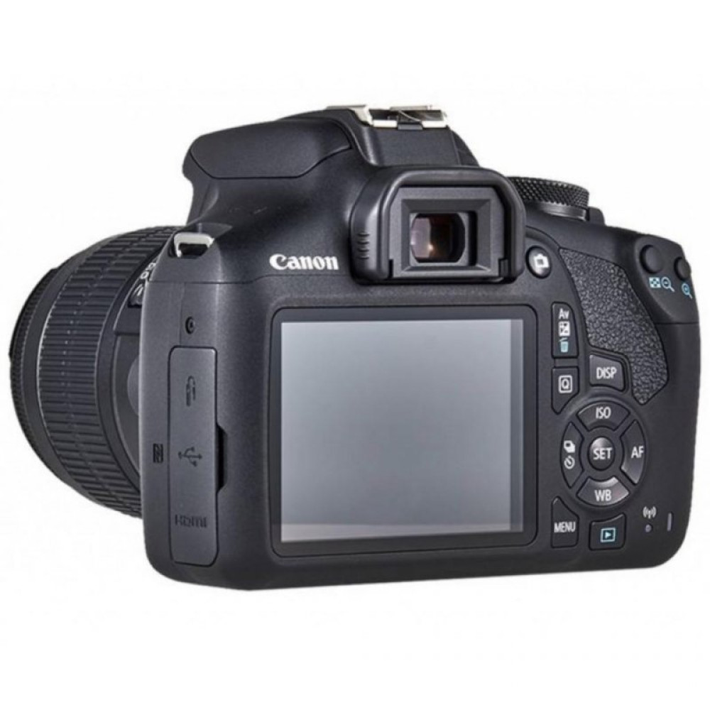 Цифровий фотоапарат Canon EOS 2000D 18-55 + 75-300 kit (2728C021AA)