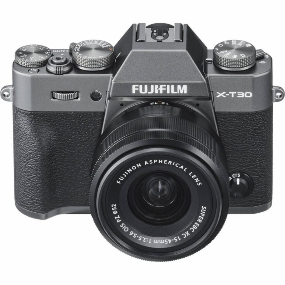 Цифровий фотоапарат Fujifilm X-T30 + XC 15-45mm F3.5-5.6 Kit Charcoal Silver (16619401)