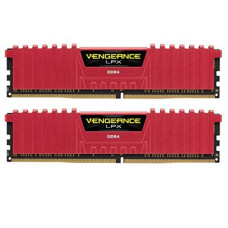 Модуль памяти для компьютера DDR4 32GB (2x16GB) 3200 MHz Vengeance LPX Red Corsair (CMK32GX4M2B3200C16R)