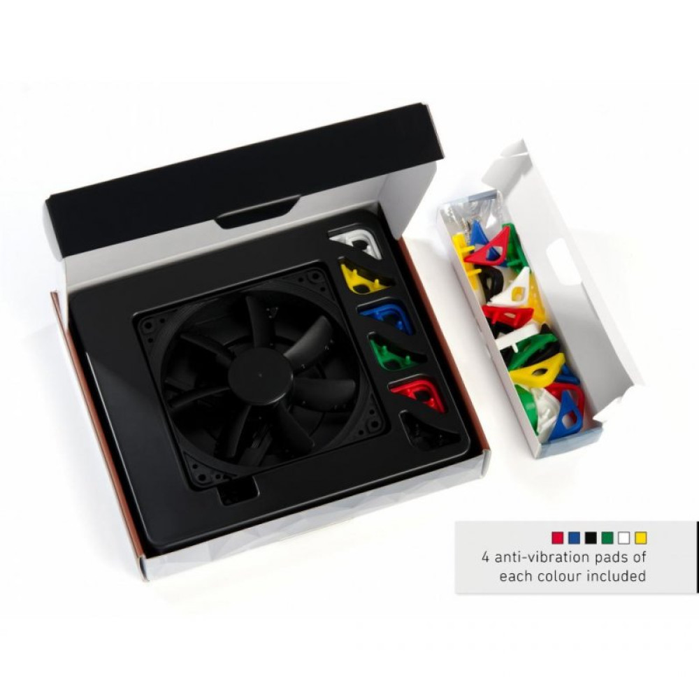 Кулер до корпусу Noctua NF-S12A PWM CHROMAX.BLACK.SWAP