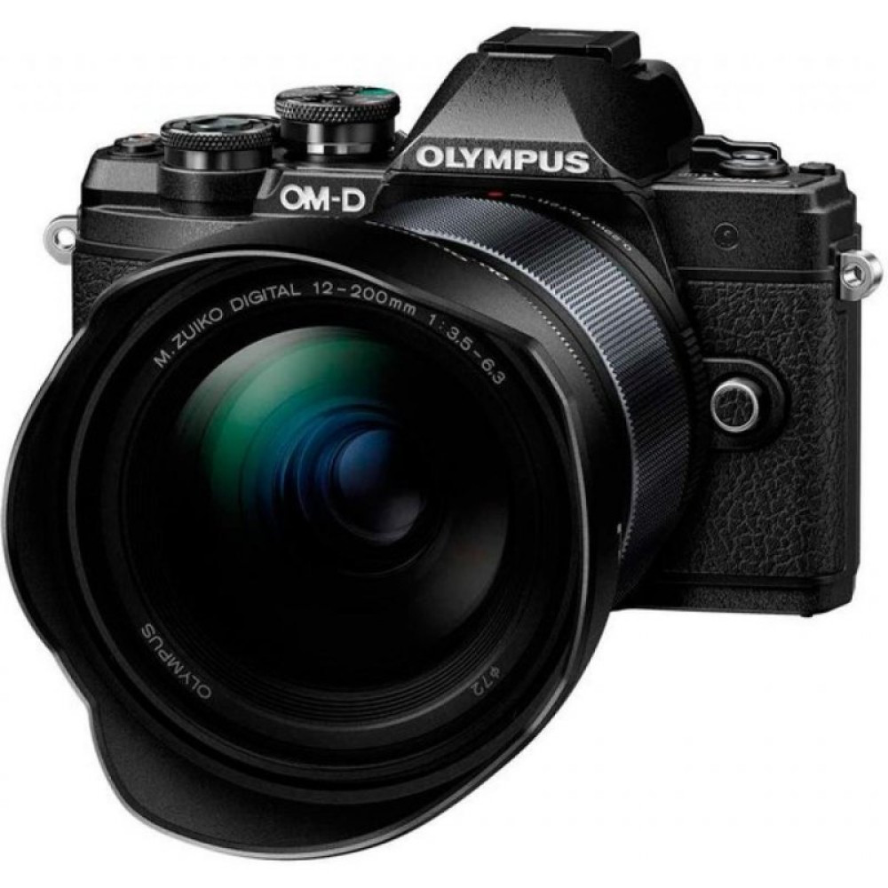 Цифровой фотоаппарат OLYMPUS E-M10 mark III 12-200 Kit black/black (V207070BE020)