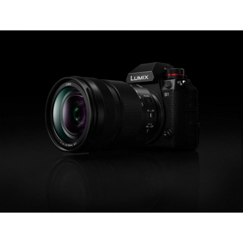 Цифровой фотоаппарат PANASONIC Lumix DC-S1RM Kit 24-105mm black (DC-S1RMEE-K)