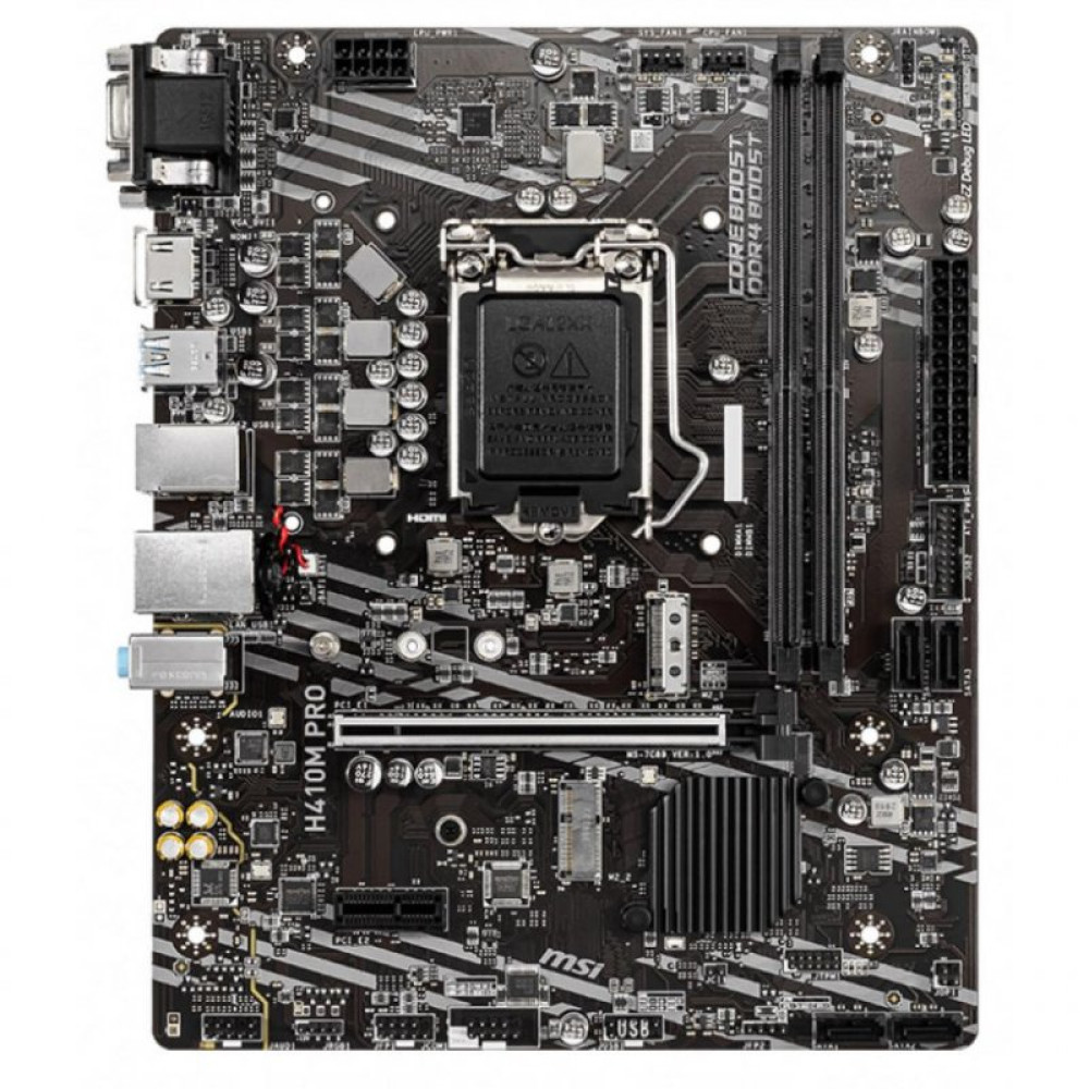 Материнська плата MSI H410M PRO