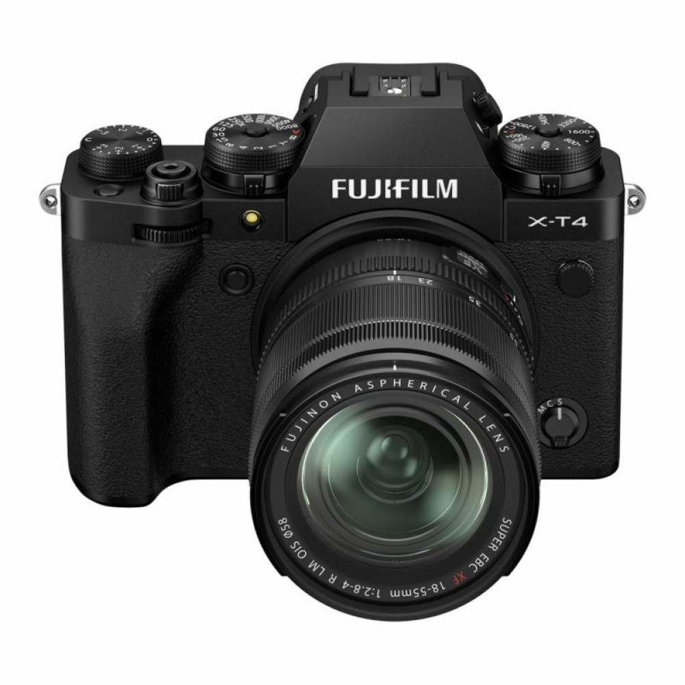 Цифровий фотоапарат Fujifilm X-T4 + XF 18-55mm F2.8-4 Kit Black (16650742)