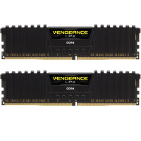 Модуль пам'яті для комп'ютера DDR4 32GB (2x16GB) 3200 MHz Vengeance LPX Black Corsair (CMK32GX4M2E3200C16)