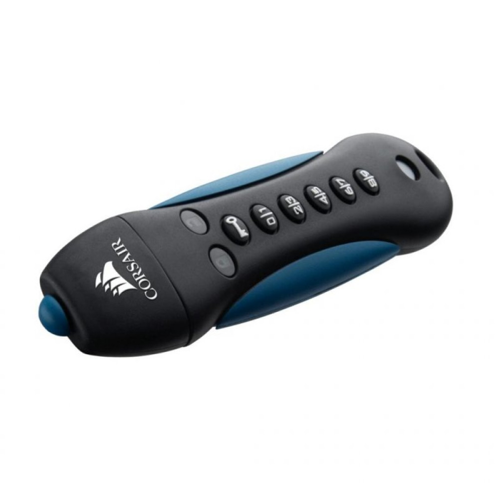 USB флеш накопичувач Corsair 32GB Padlock 3 Blue USB 3.0 (CMFPLA3B-32GB)