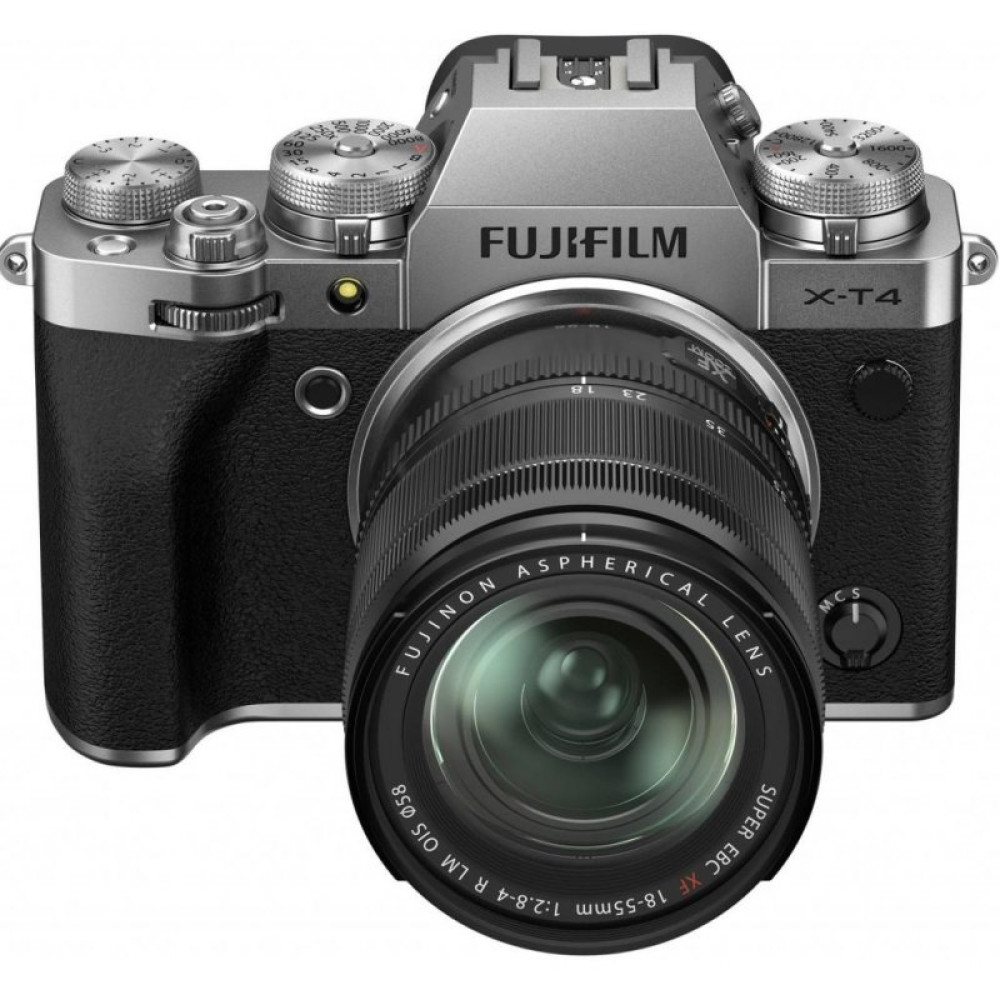 Цифровой фотоаппарат Fujifilm X-T4 + XF 18-55mm F2.8-4 Kit Silver (16650883)