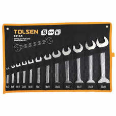 Набір інструментів Tolsen ключів рожкових в чохлі 12 шт (15165)