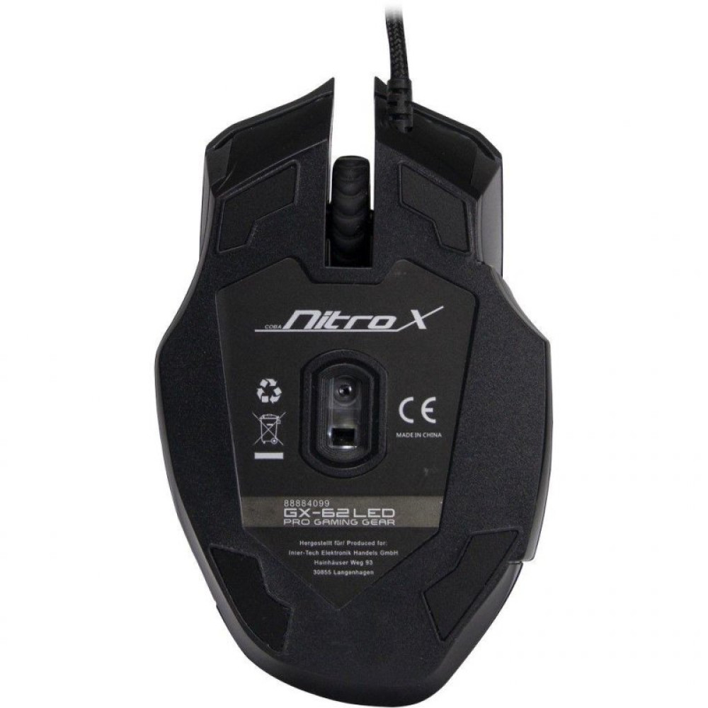 Мышка Nitrox GX-62 LED Black (GX-62 LED)