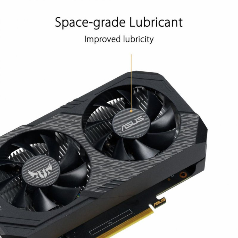 Відеокарта ASUS GeForce GTX1650 4096Mb TUF OC D6 P GAMING (TUF-GTX1650-O4GD6-P-GAMING)