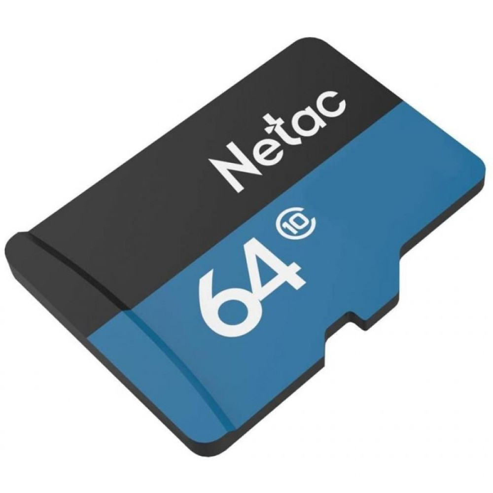 Карта пам'яті Netac 64GB microSD class 10 UHS-I U1 (NT02P500STN-064G-R)