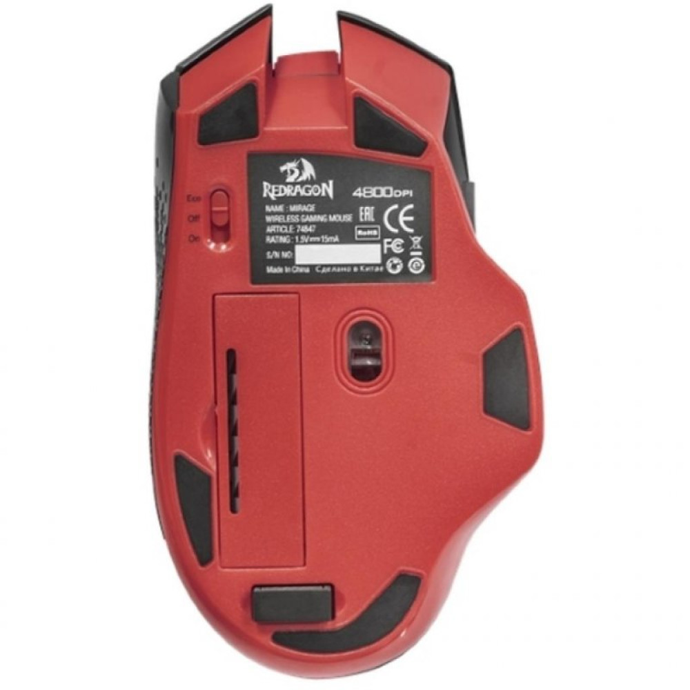 Мышка Redragon Mirage IR Wireless Black/Red (74847)