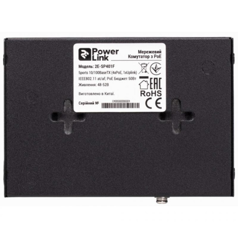 Коммутатор сетевой 2E 2E-SP401F