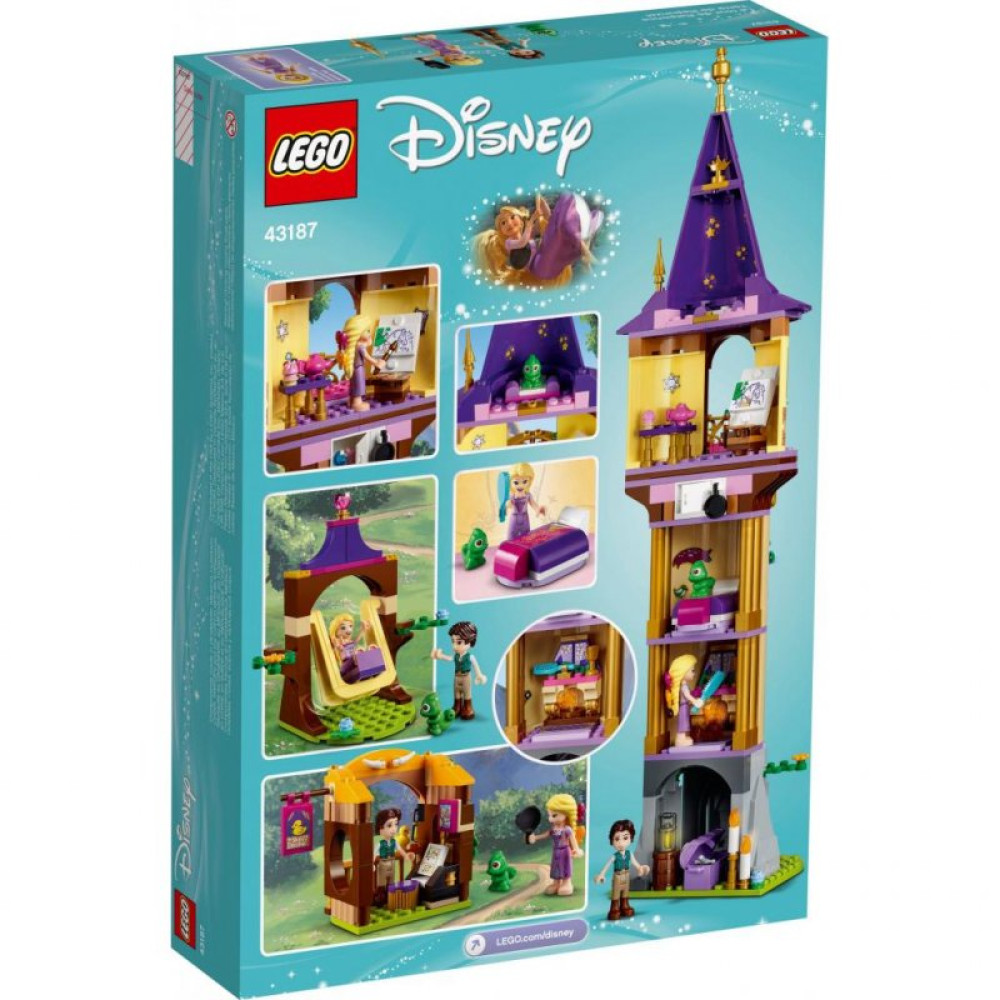 Конструктор LEGO Disney Princess Башня Рапунцель 369 деталей (43187)