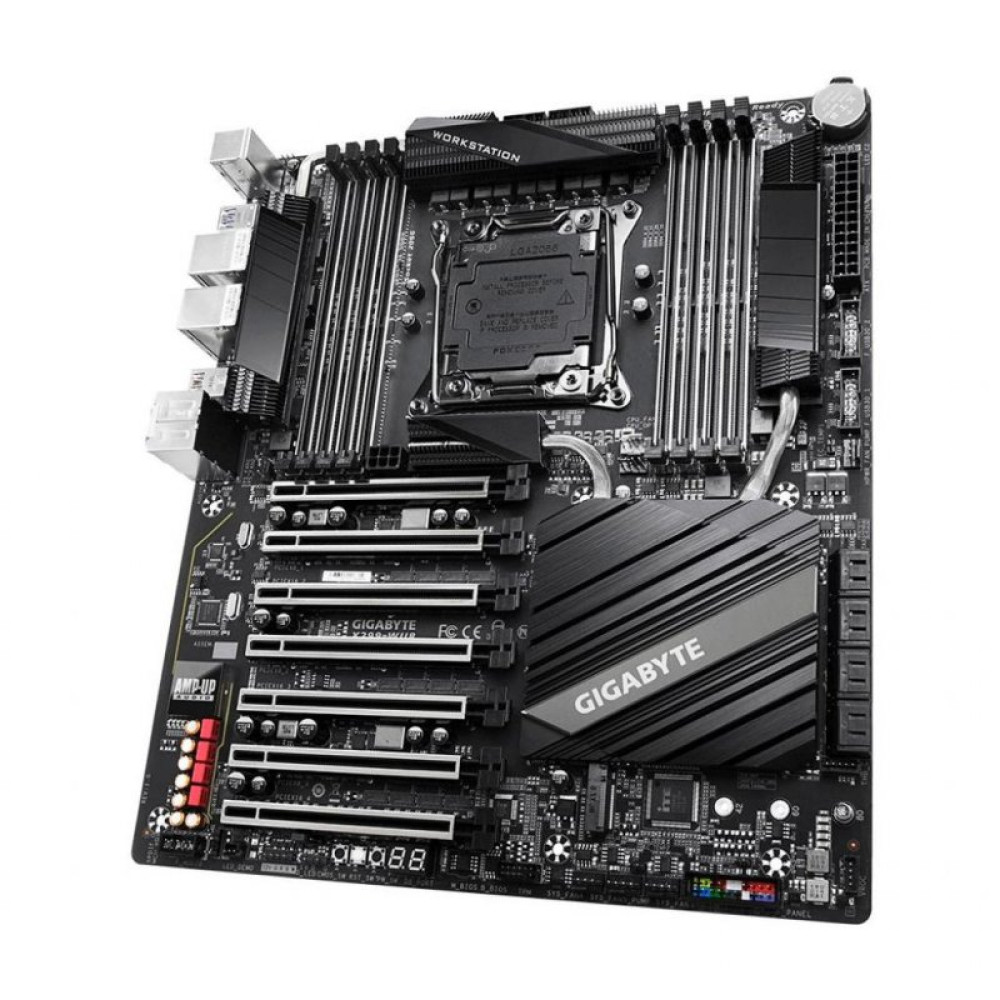 Серверная материнская плата GIGABYTE X299-WU8 s2066 X299 8DDR4 7xPCIex16 M.2 SPDIF Type-C ATX (X299-WU8)