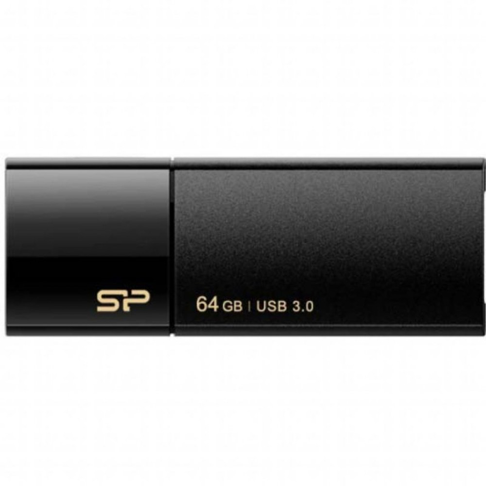 USB флеш накопитель Silicon Power 64Gb BLAZE B05 Black USB3.0 (SP064GBUF3B05V1K)