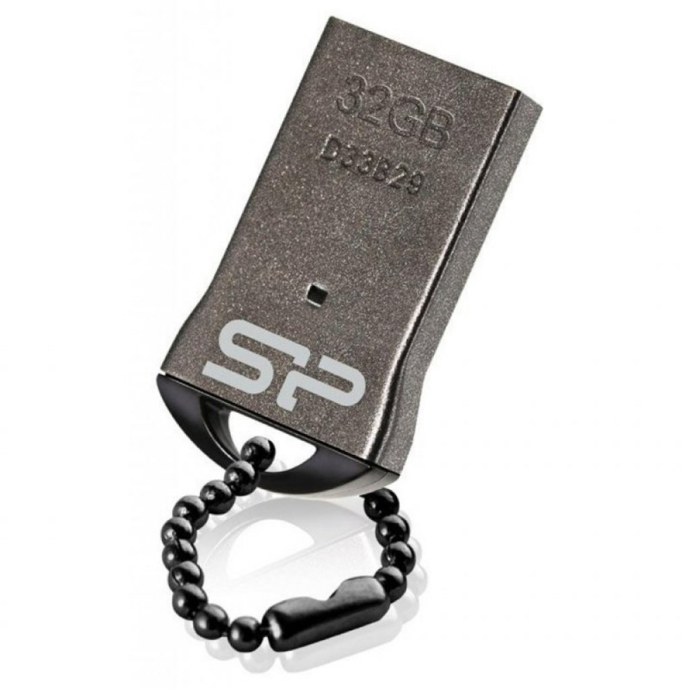 USB флеш накопичувач Silicon Power 32GB Touch T01 Black (SP032GBUF2T01V3K)