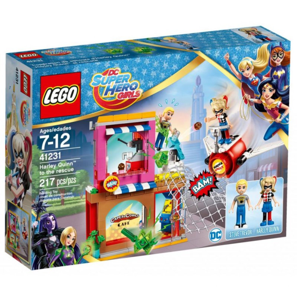 Конструктор LEGO DC Super Hero Girls Харли Квинн спешит на помощь (41231)