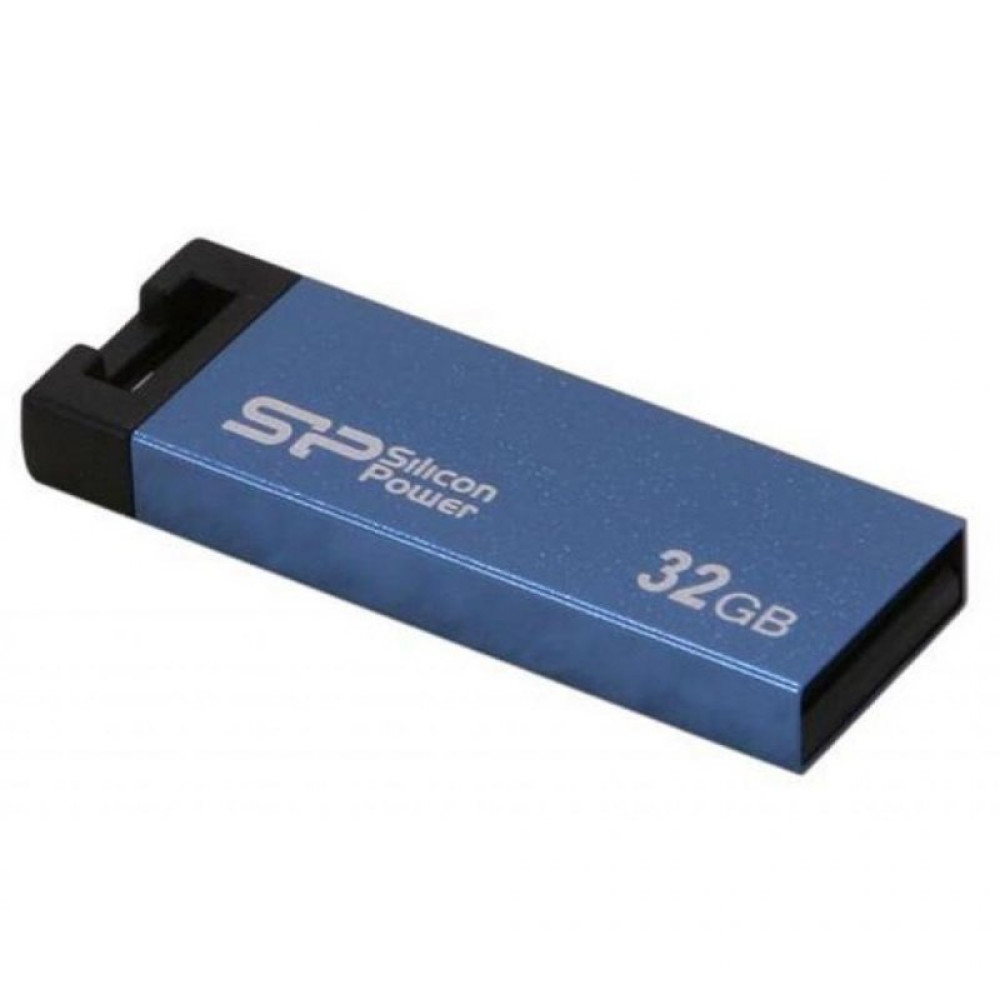 USB флеш накопичувач Silicon Power 32GB 835 Blue USB 2.0 (SP032GBUF2835V1B)