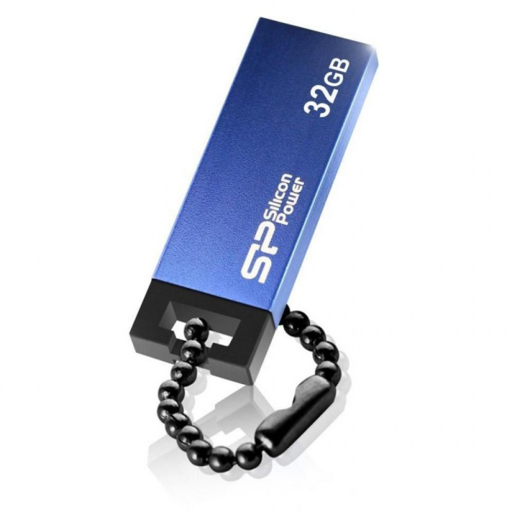 USB флеш накопичувач Silicon Power 32GB 835 Blue USB 2.0 (SP032GBUF2835V1B)
