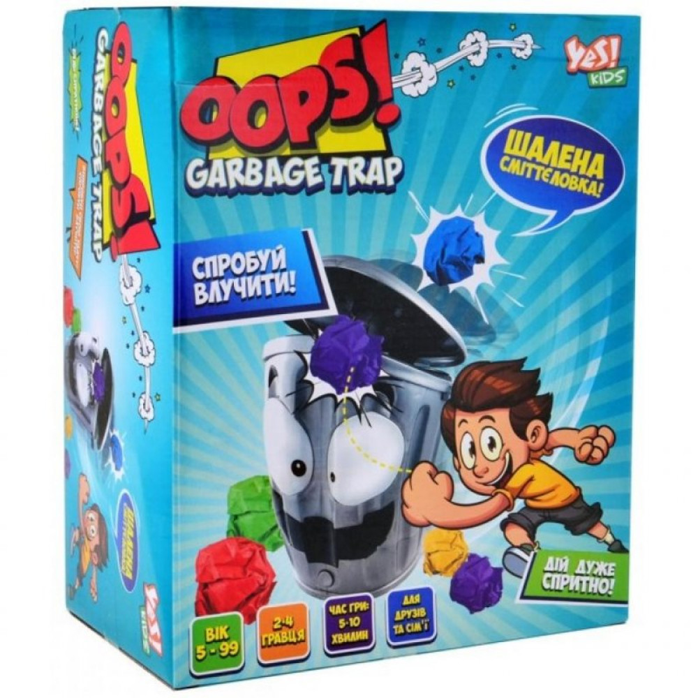 Настольная игра Yes Kids Oops! Ловушка для мусора! (953764)