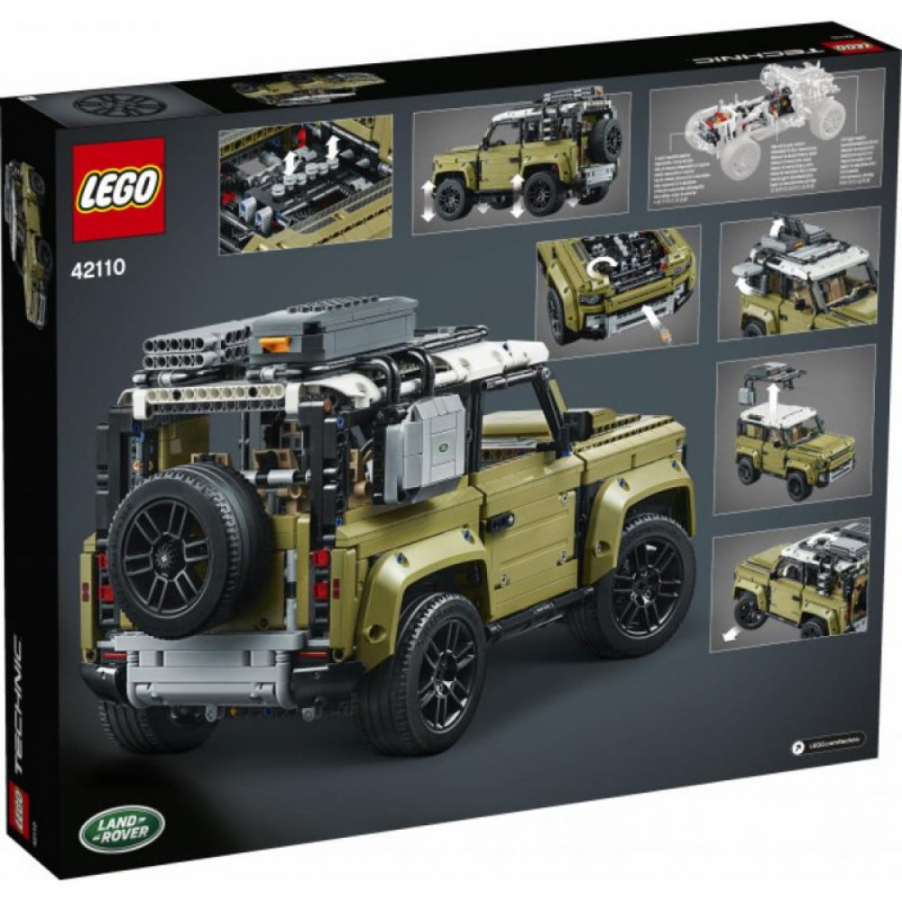 Конструктор LEGO Technic Land Rover Defender 2573 детали (42110)