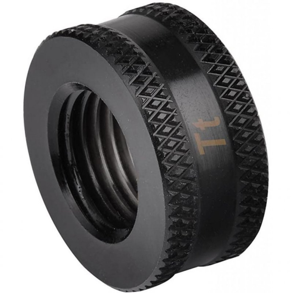 Фитинг для СВО ThermalTake Pacific G1/4 Female to Female 10mm Extender -Black (CL-W048-CU00BL-A)