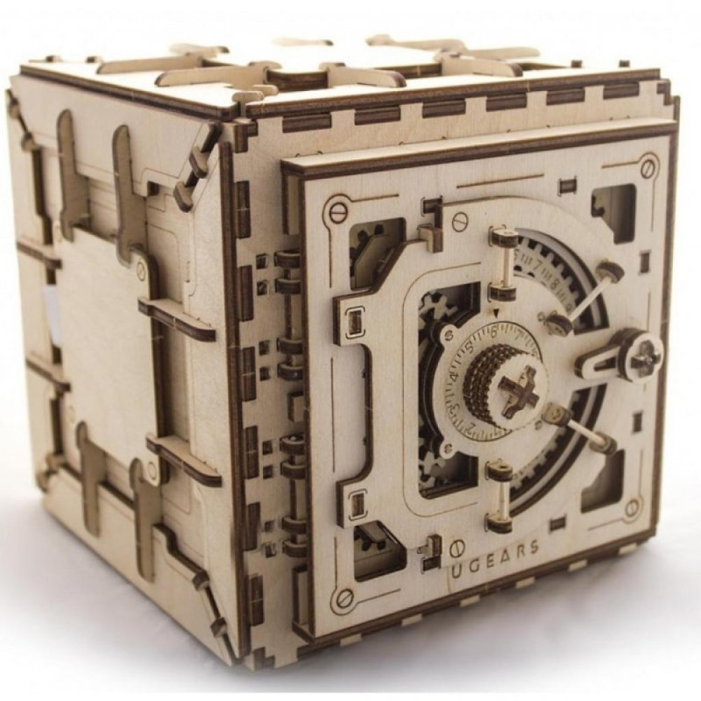 Конструктор Ugears механический Сейф (70011) Конструктор Ugears механический Сейф (70011)